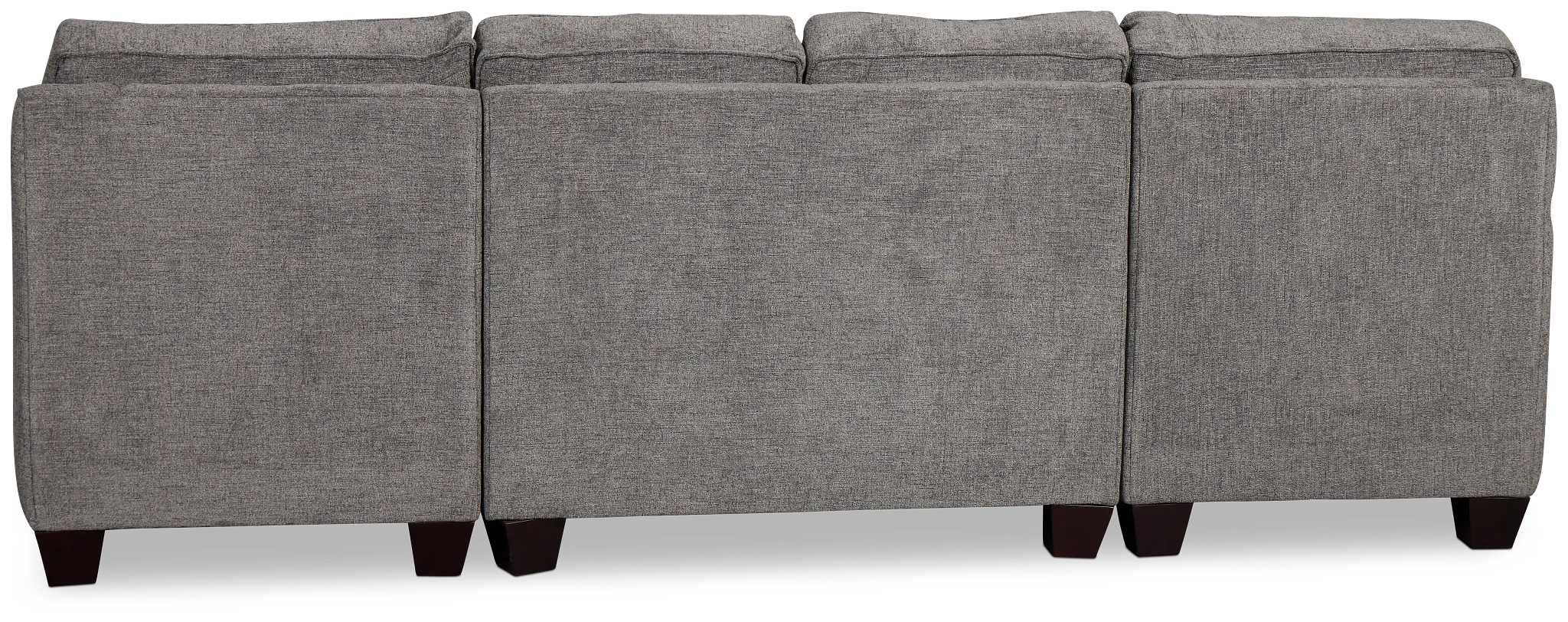 Andie Dark Gray Fabric U-shaped Sectional
