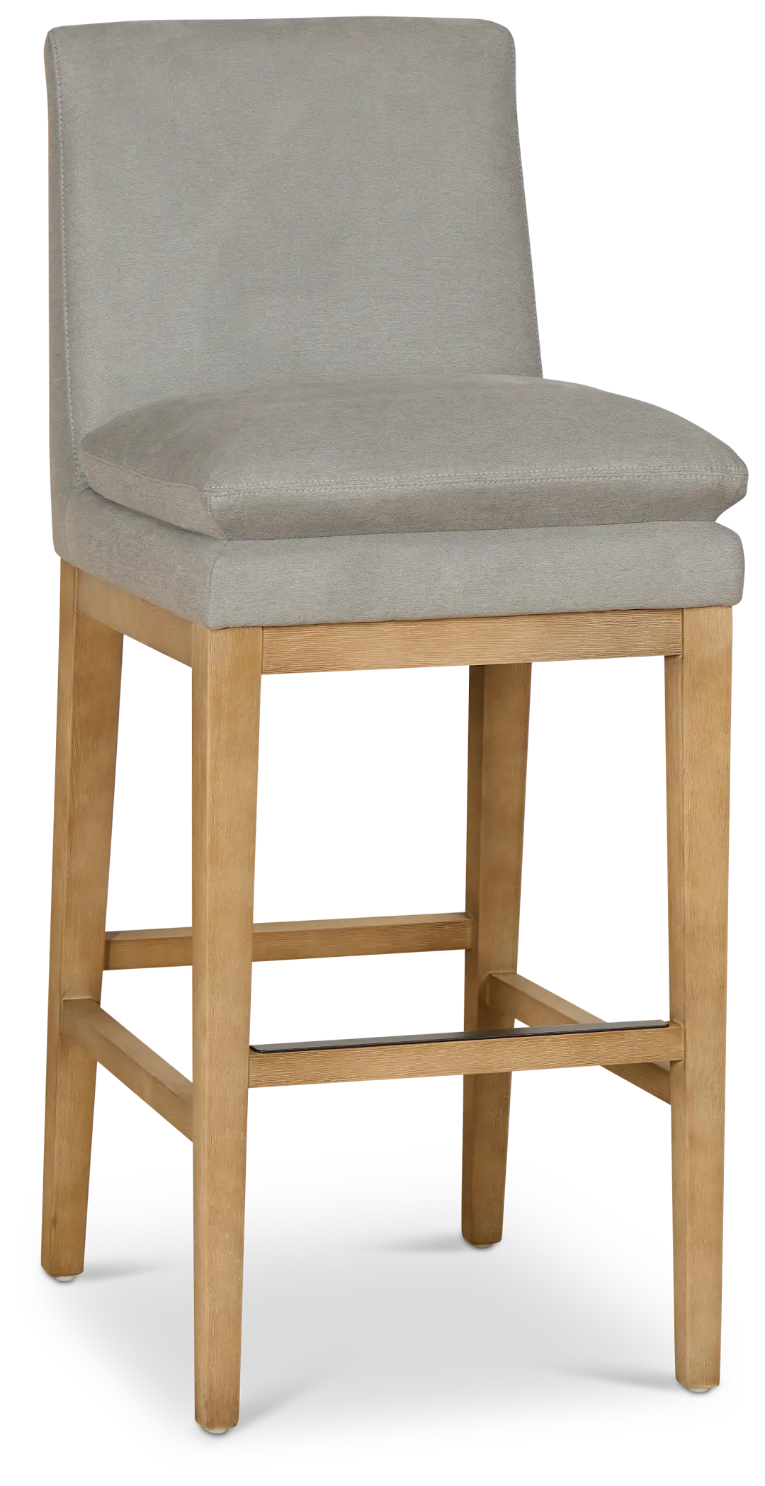 Nixon Gray 30" Upholstered Barstool Nixon Gray 30" Upholstered Barstool