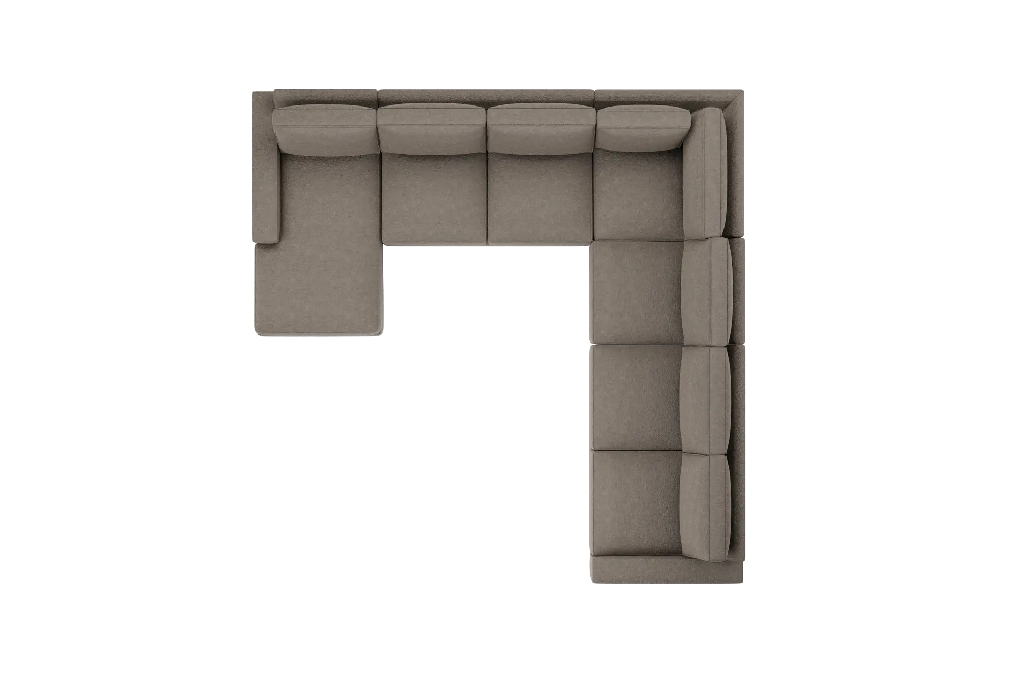 Edgewater Elite Brown Large Left Chaise Sectional Edgewater Elite Brown Large Left Chaise Sectional