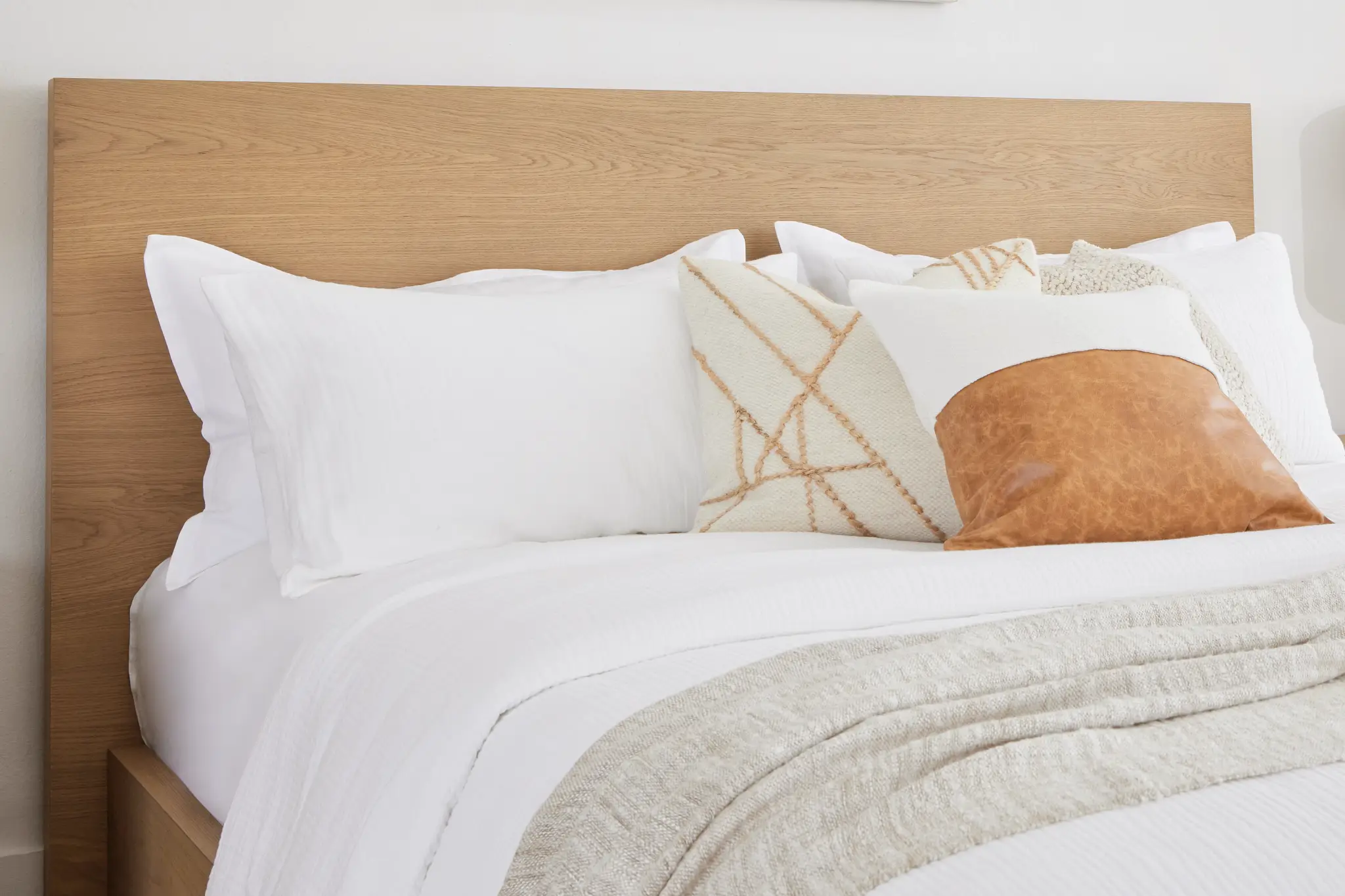 Haven Light Tone Platform Bed Haven Light Tone Platform Bed