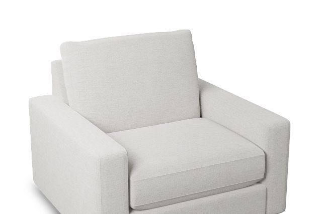 Edgewater Maguire Ivory Swivel Chair