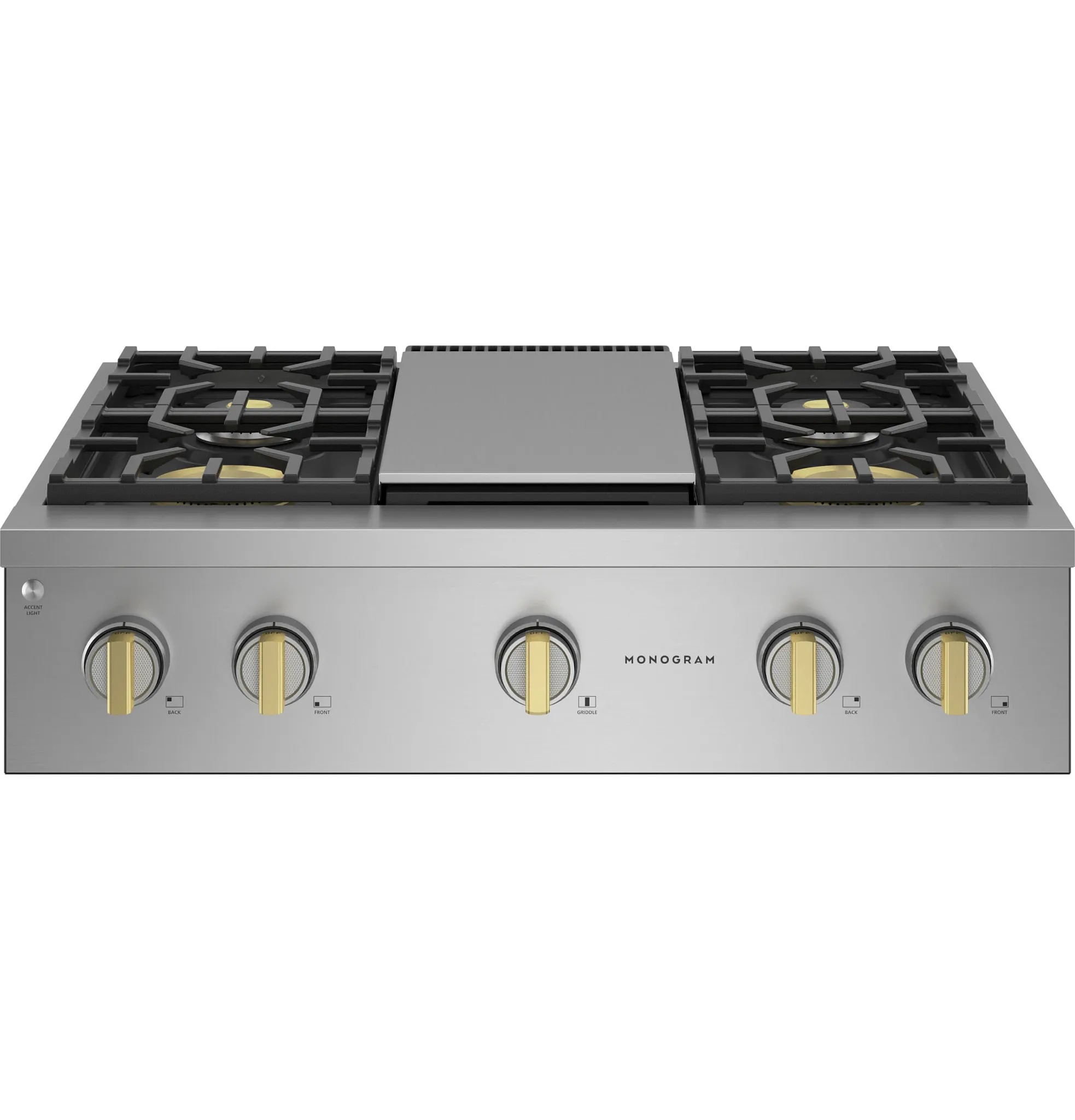 Monogram 364 Series Stainless Steel 36" Gas Cook Top