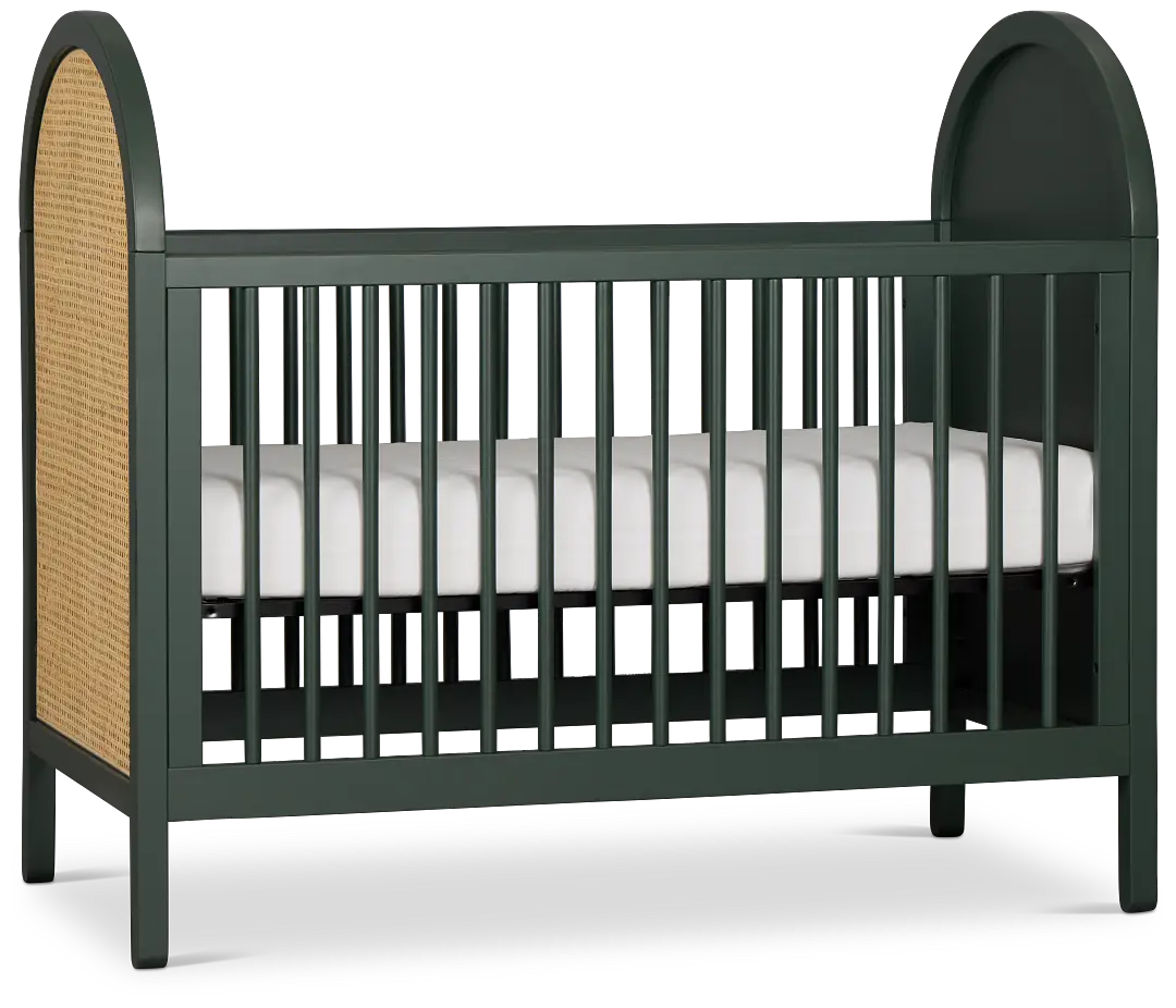 Riley Green Woven 3-in-1 Crib Riley Green Woven 3-in-1 Crib