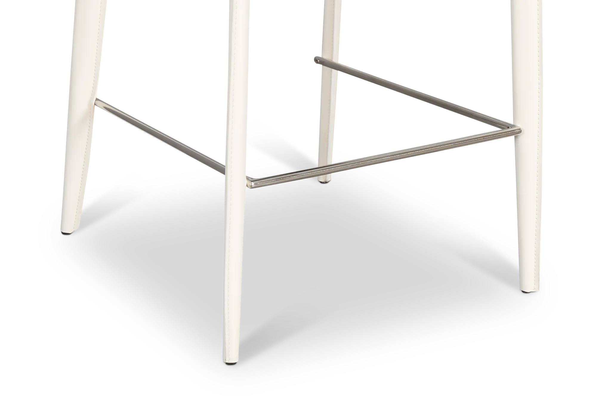 Wakefield White 27" Upholstered Barstool