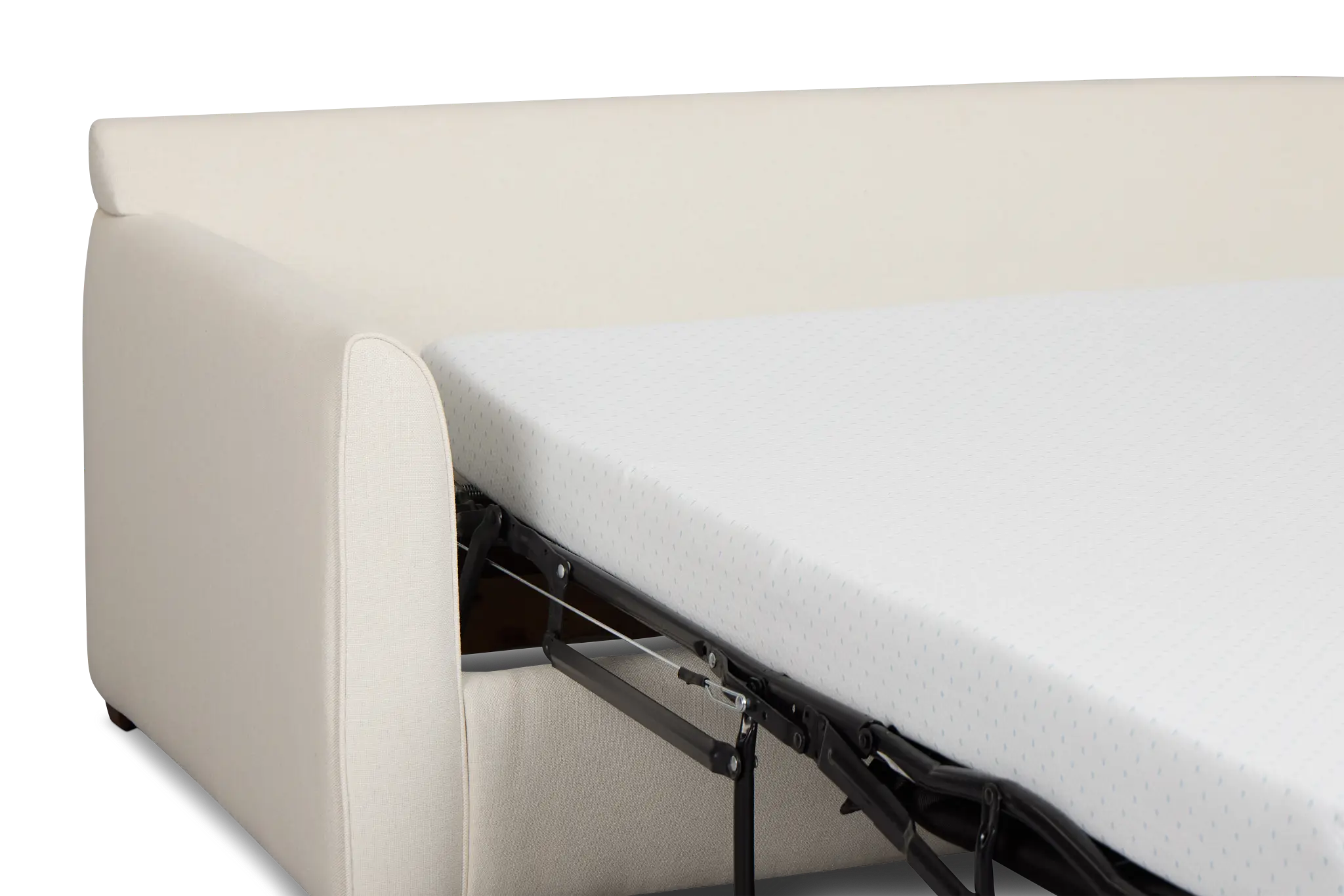 Tate Light Beige Small Memory Foam Sleeper Tate Light Beige Small Memory Foam Sleeper