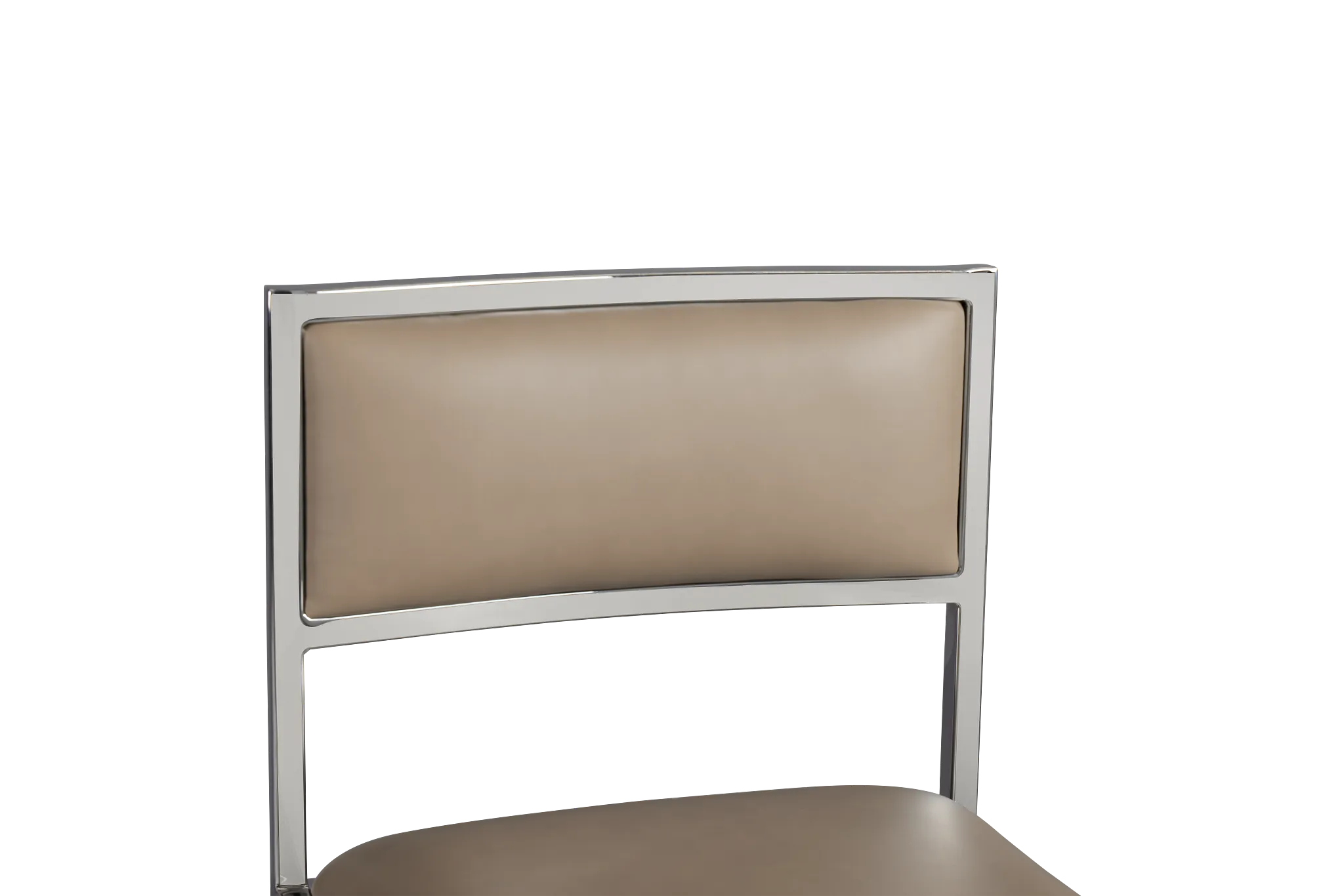 Amalfi Taupestnl Steel 30" Upholstered Barstool