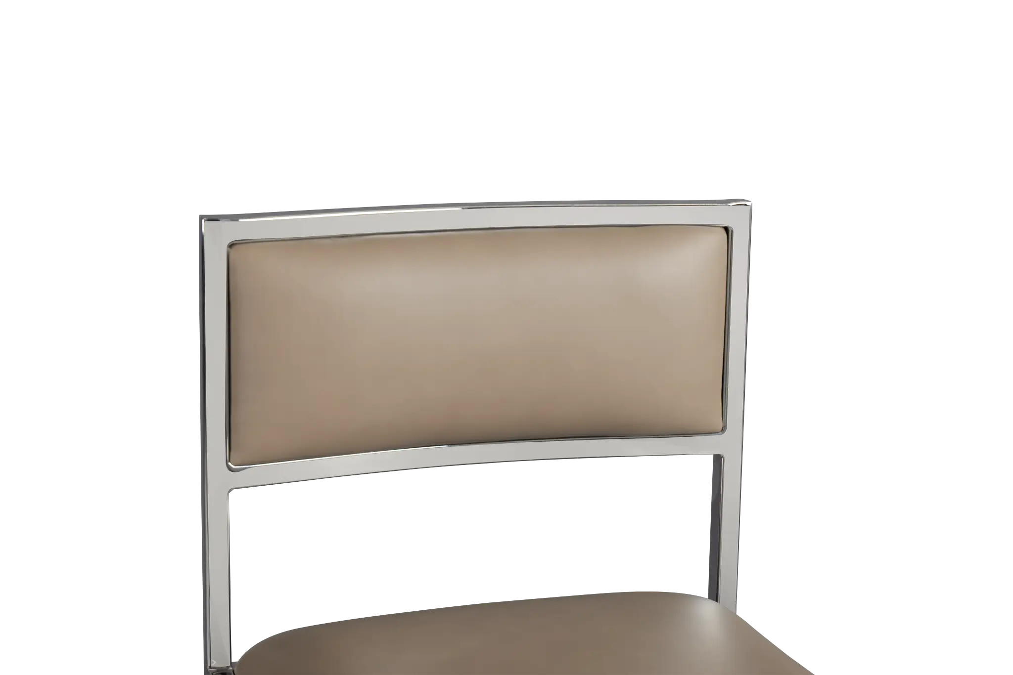 Amalfi Taupestnl Steel 30" Upholstered Barstool Amalfi Taupestnl Steel 30" Upholstered Barstool