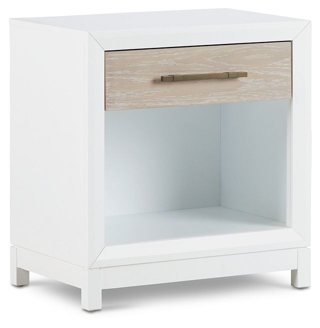 Boca Grande Two-tone 1-drawer Nightstand