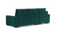 Edgewater Joya Green Left Chaise Sectional