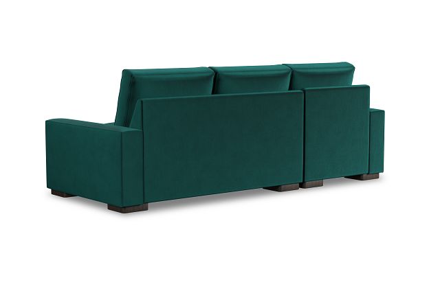 Edgewater Joya Green Left Chaise Sectional