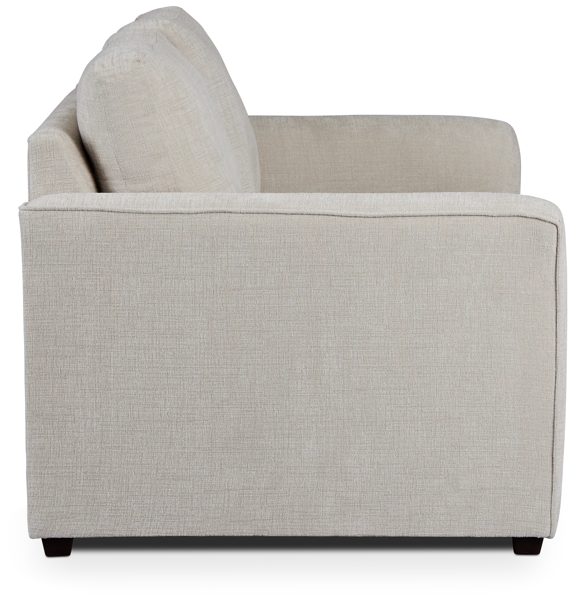 Maxie Light Beige Micro Loveseat