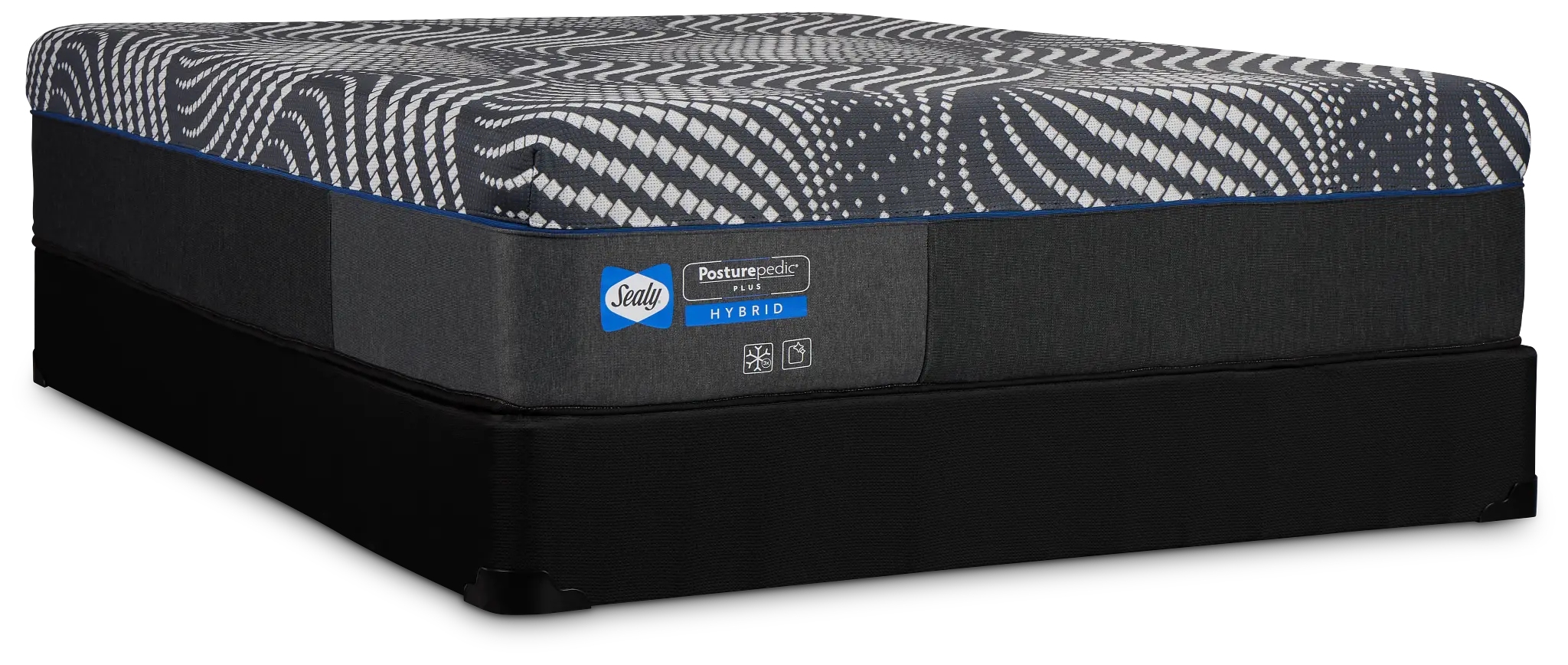 Sealy Posturepedic Plus High Point 14" Firm Mattress Set Sealy Posturepedic Plus High Point 14" Firm Mattress Set