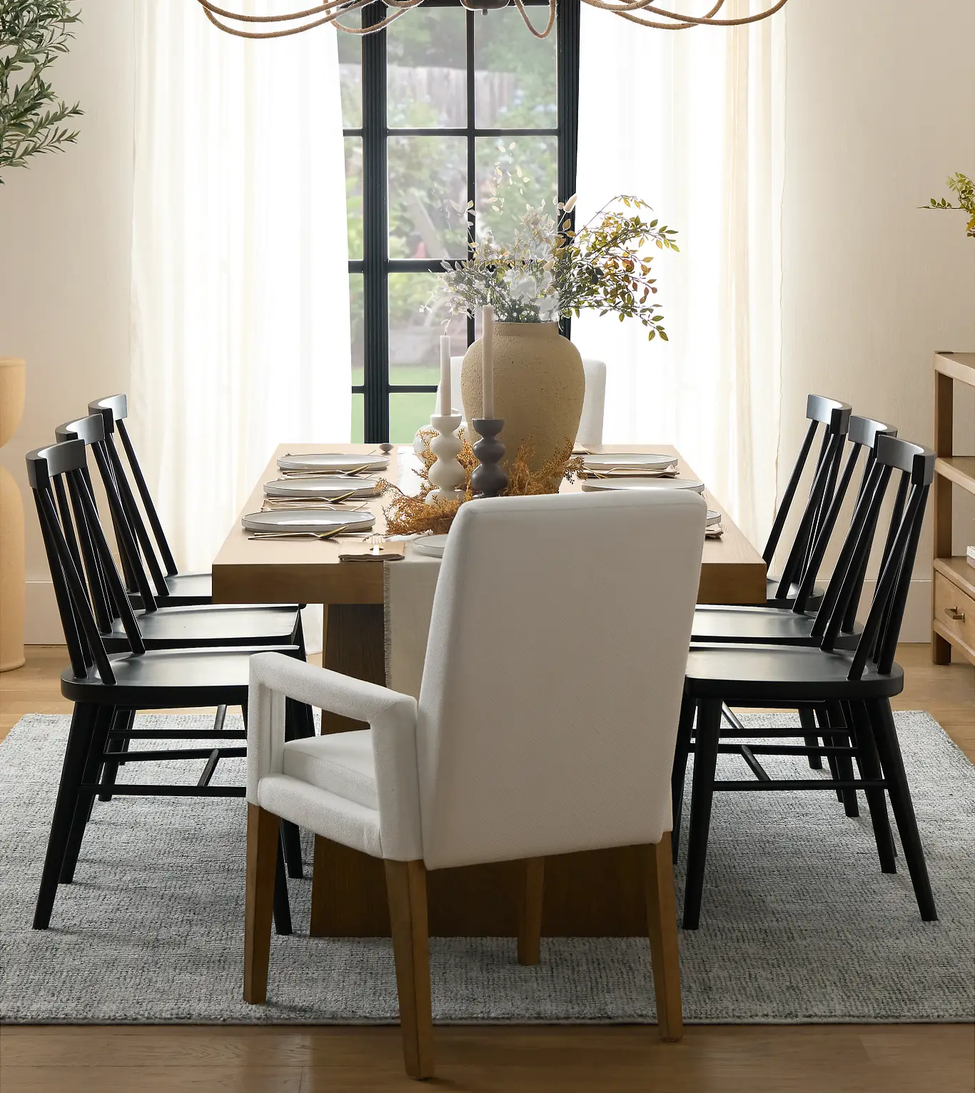 Provo Mid Tone Trestle Table Provo Mid Tone Trestle Table