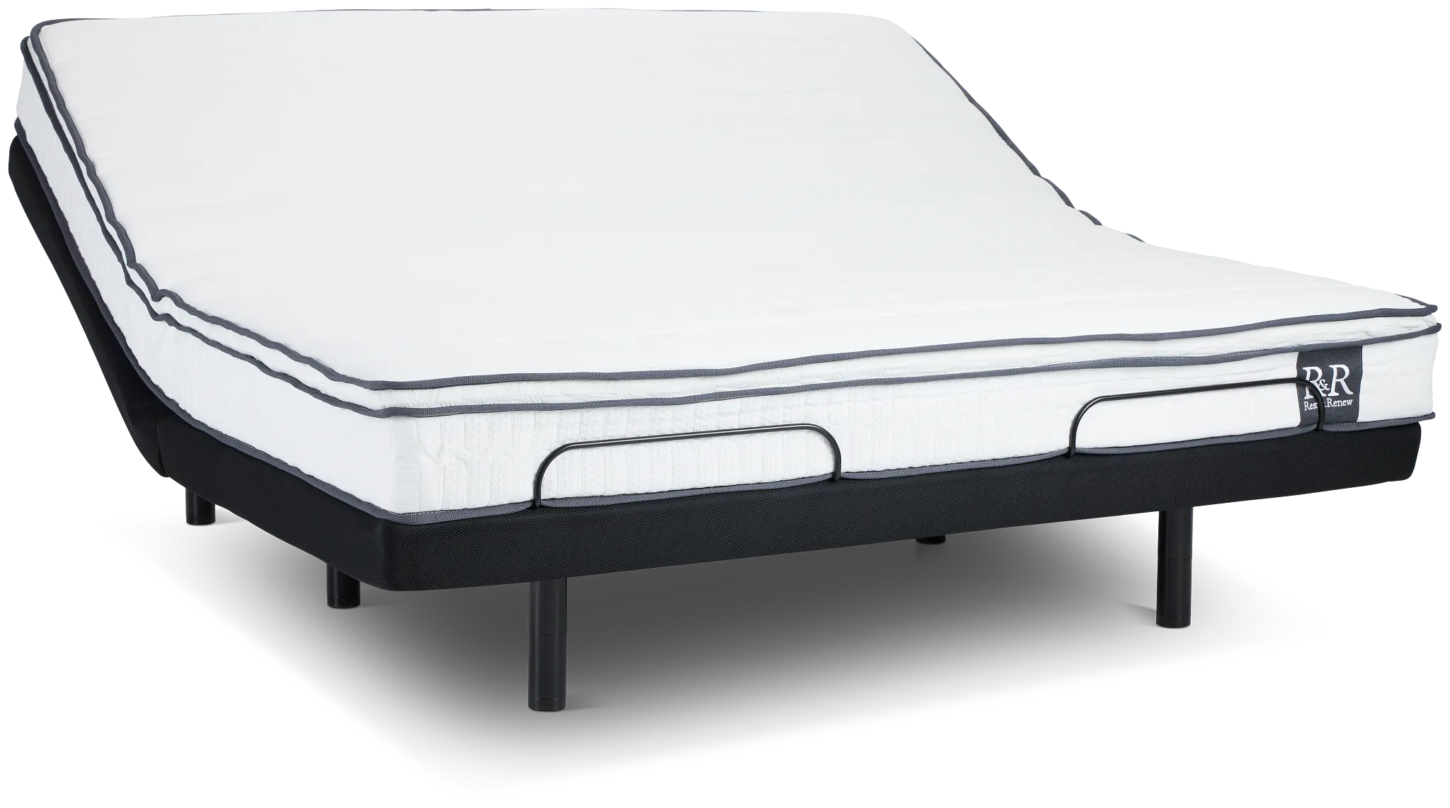 Rest & Renew By Zinus 8" Hybrid Plus Adjustable Mattress Set