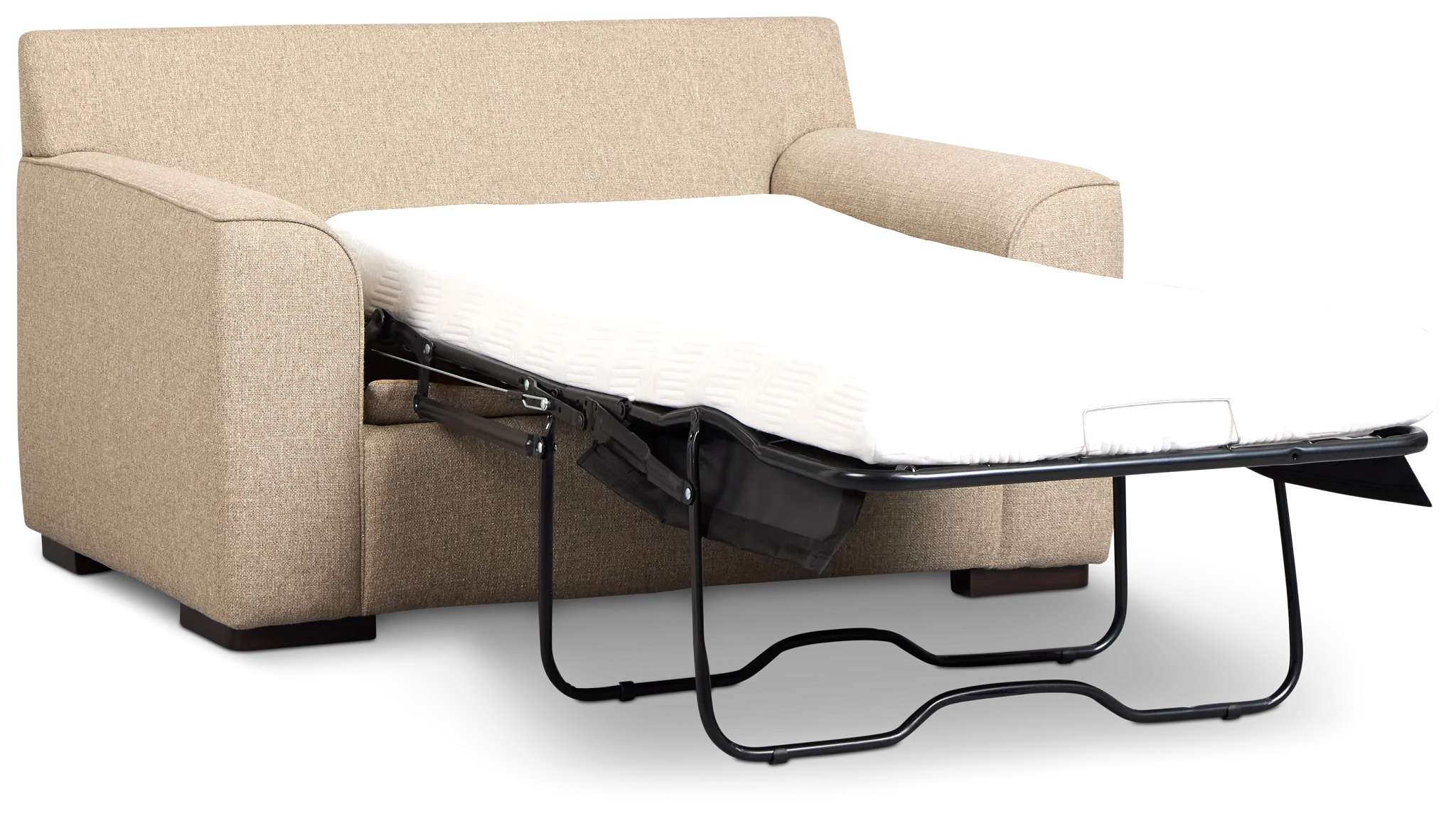 Sinclair Brown Fabric Cooling Memory Foam Sleeper