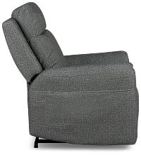 Gavin Dark Gray Fabric Power Lift Recliner