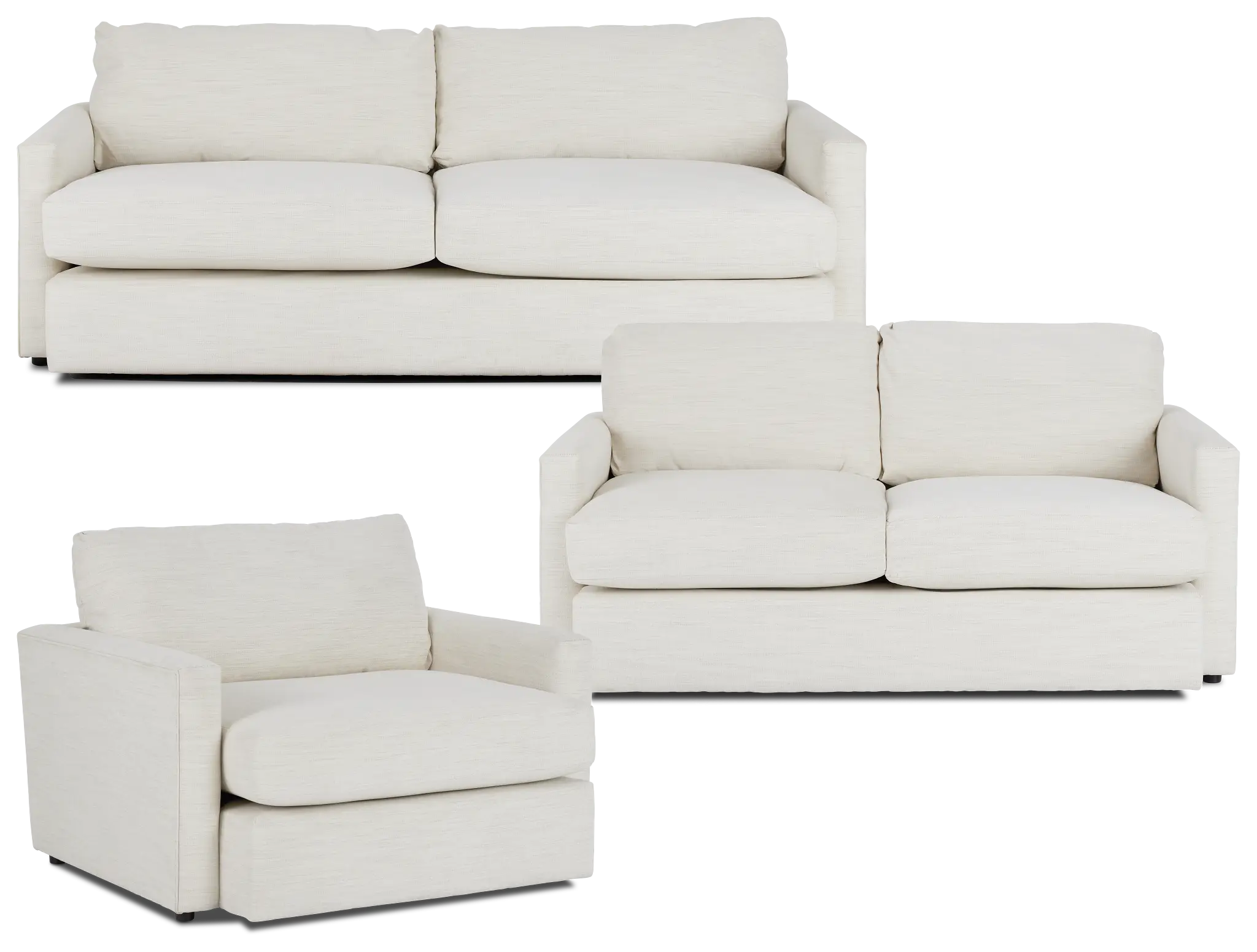 Noah Ivory Fabric Living Room Noah Ivory Fabric Living Room