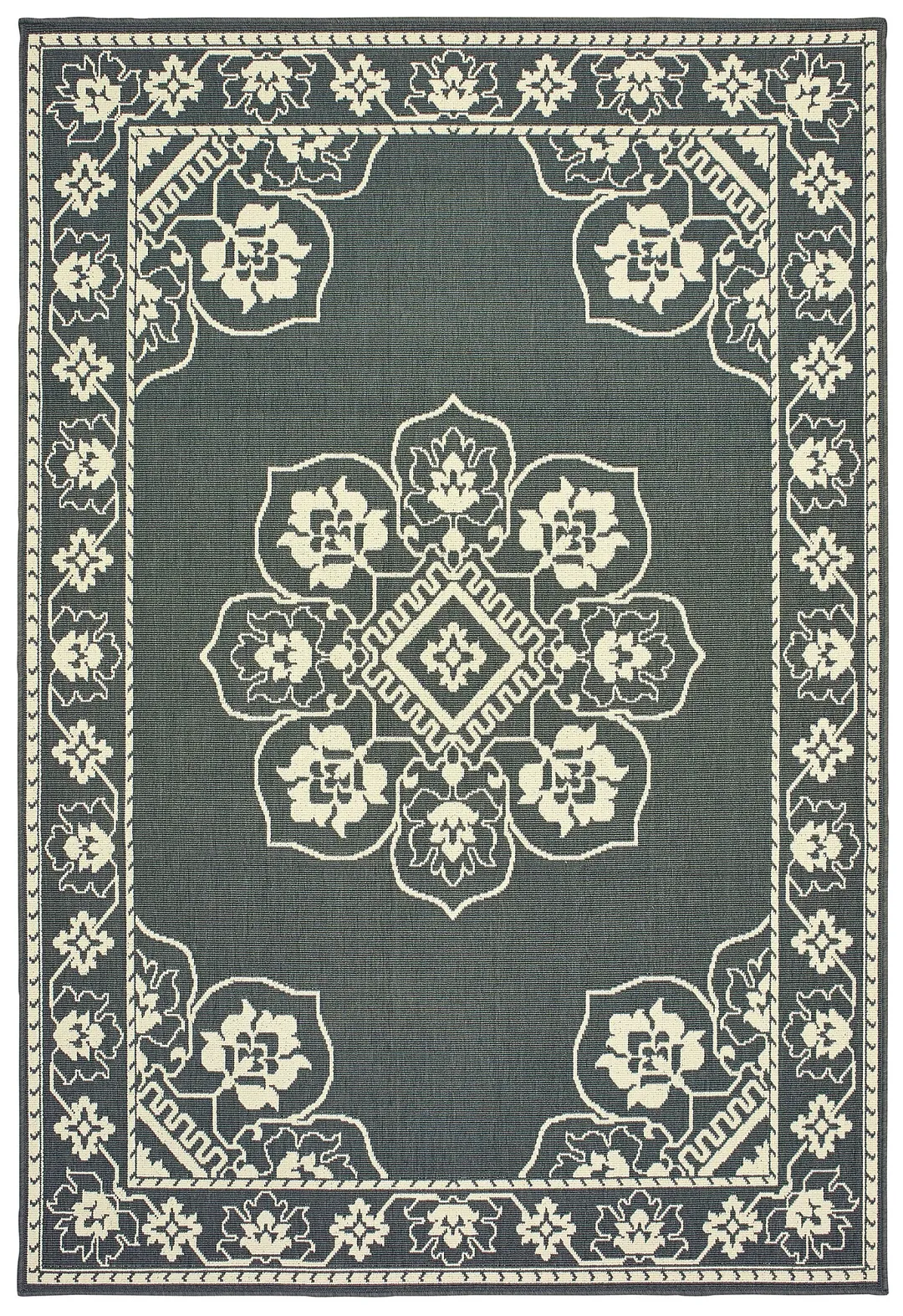 Marietta Gray Indoor/outdoor 2x3 Area Rug