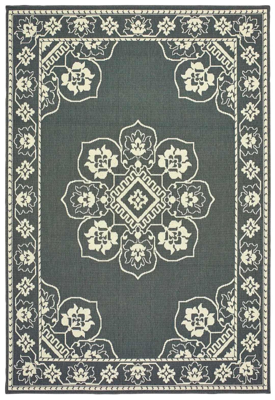 Marietta Gray Indoor/outdoor 2x3 Area Rug Marietta Gray Indoor/outdoor 2x3 Area Rug