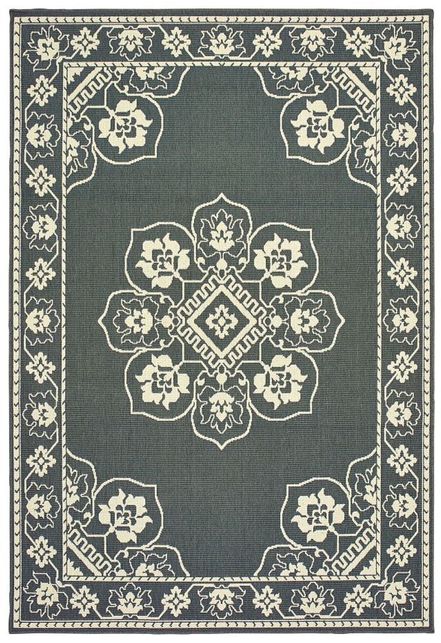 Marietta Gray Indoor/outdoor 2x3 Area Rug