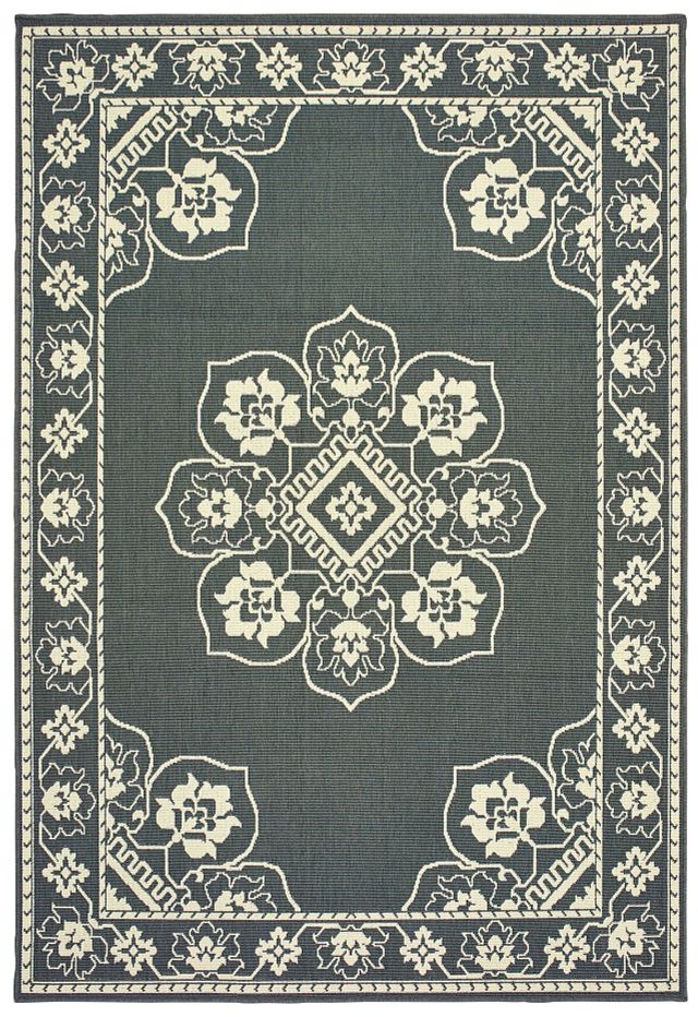 Marietta Gray Indoor/outdoor 2x3 Area Rug