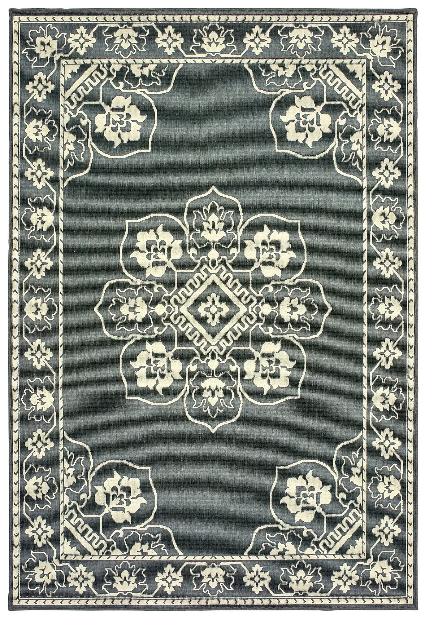 Marietta Gray Indoor/outdoor 2x3 Area Rug Marietta Gray Indoor/outdoor 2x3 Area Rug