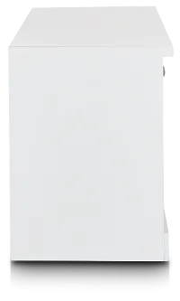 Newport White 84" Tv Stand