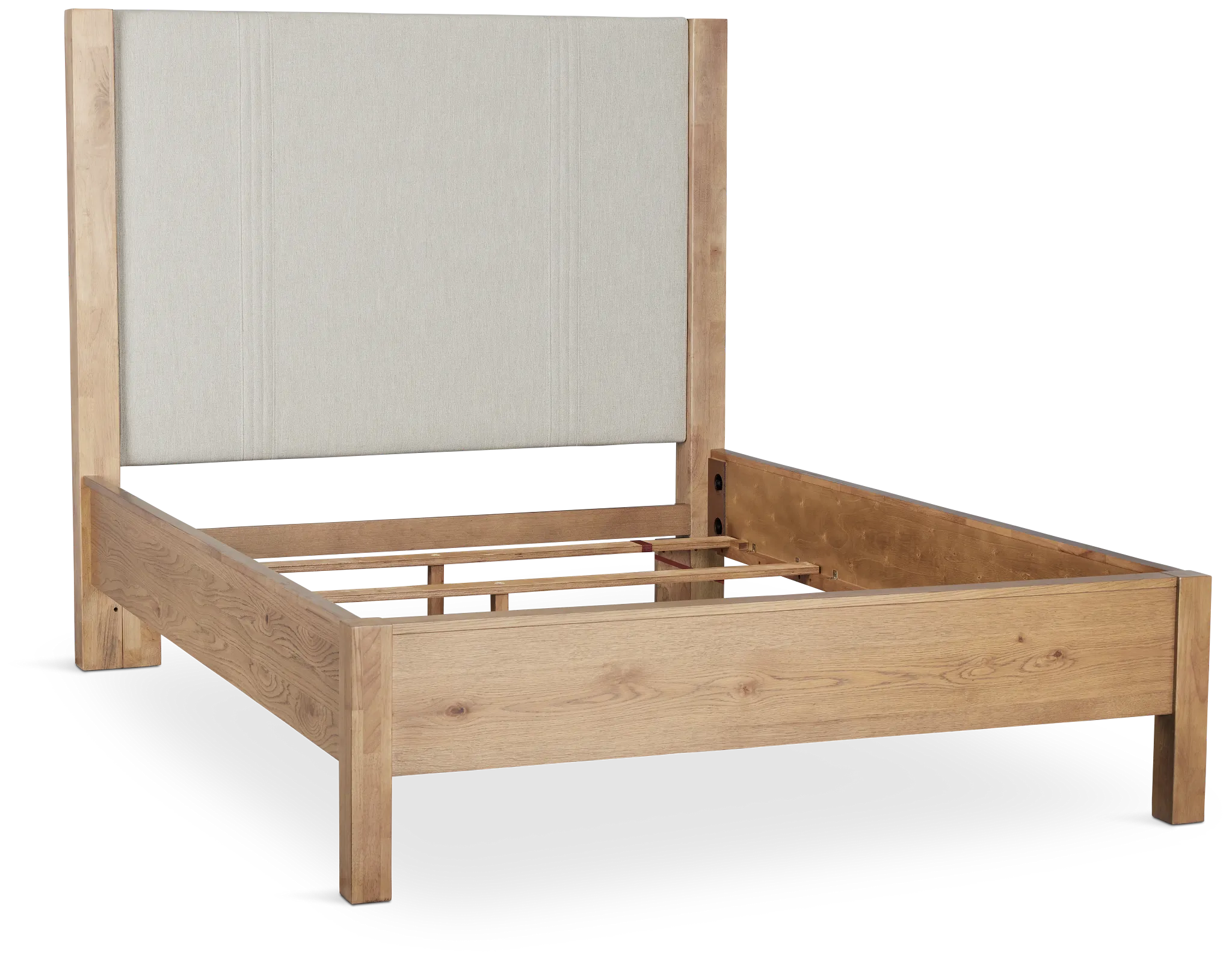 Tahoe Light Tone Uph Panel Bed