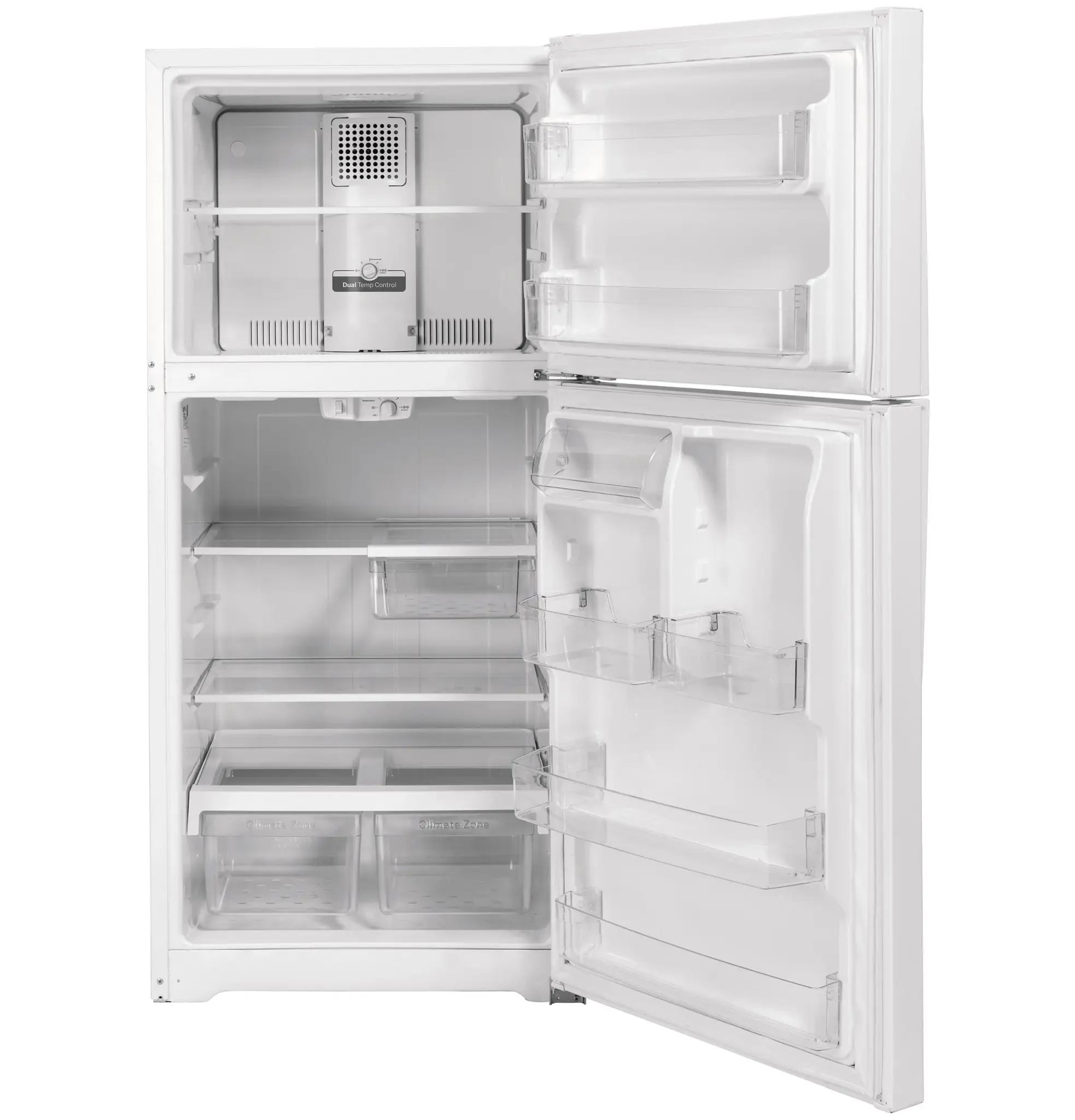 Ge 19 Series White Top Freezer Refrigerator Ge 19 Series White Top Freezer Refrigerator