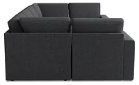 Citymod Dark Gray Fabric 8-piece Pit Sectional