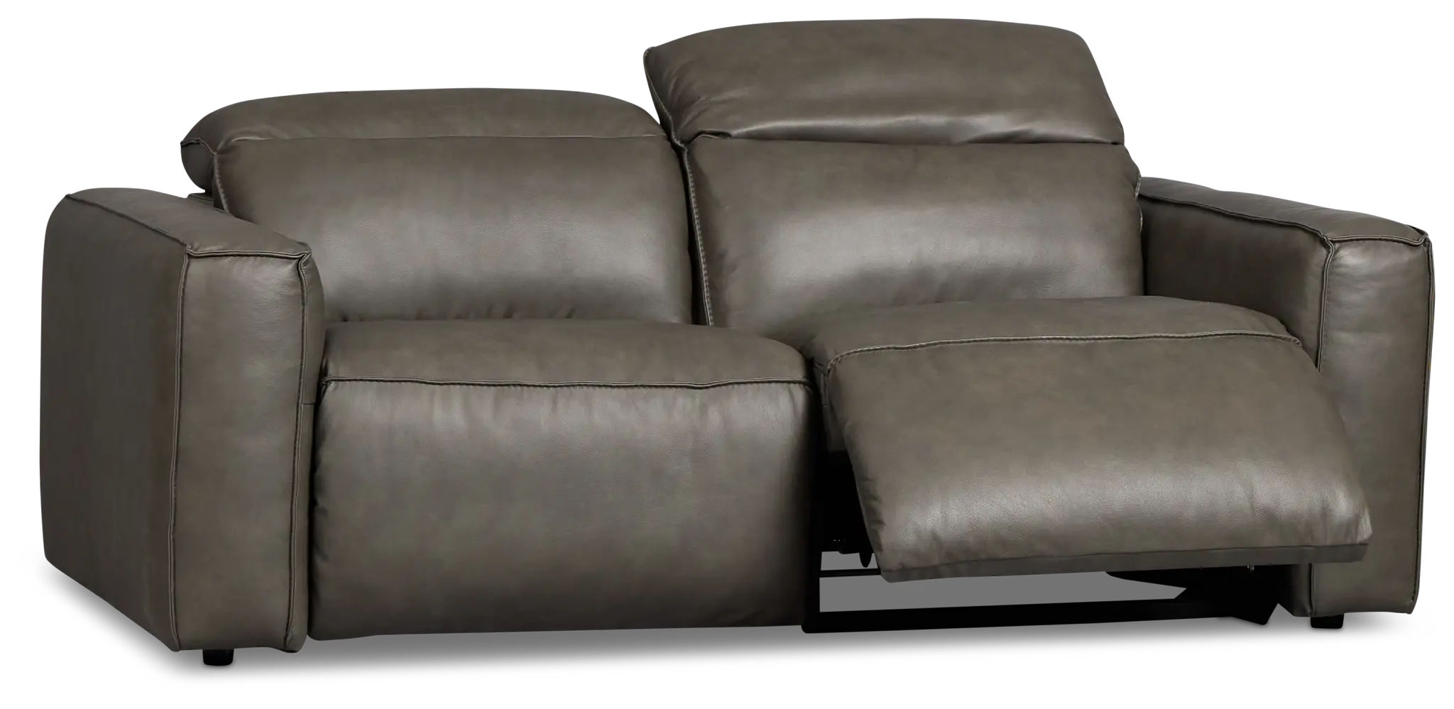 Ryland Dark Gray Lthr/vinyl Power Reclining Sofa Ryland Dark Gray Lthr/vinyl Power Reclining Sofa
