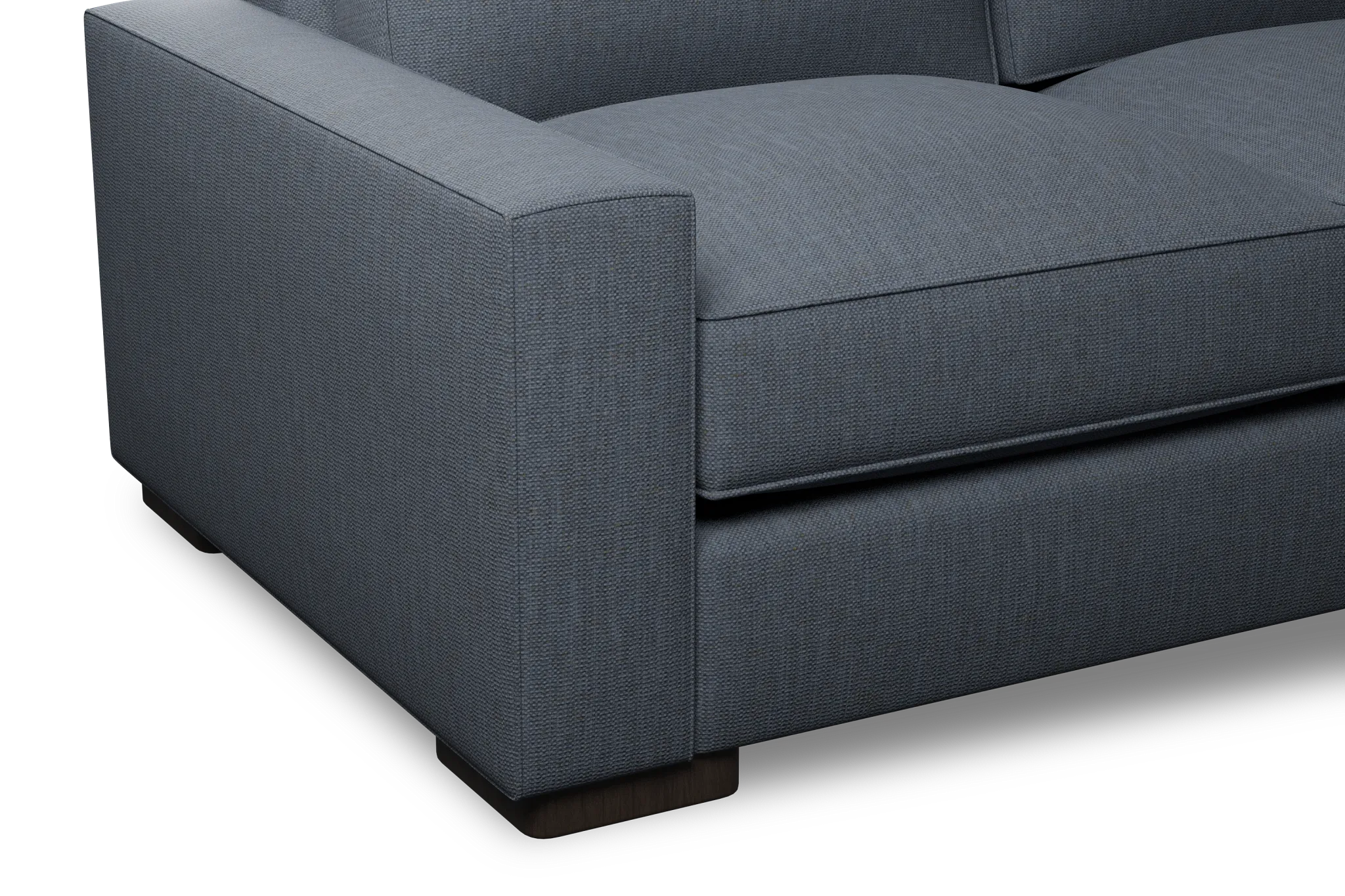 Edgewater Victory Dark Blue Right Chaise Sectional