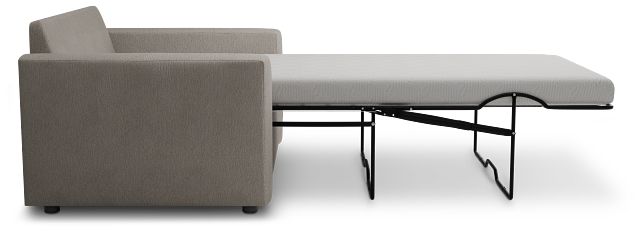 Siesta Revenue Beige Fabric Memory Foam Sleeper