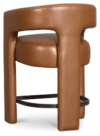 Sedona Brownmicro 24" Upholstered Barstool