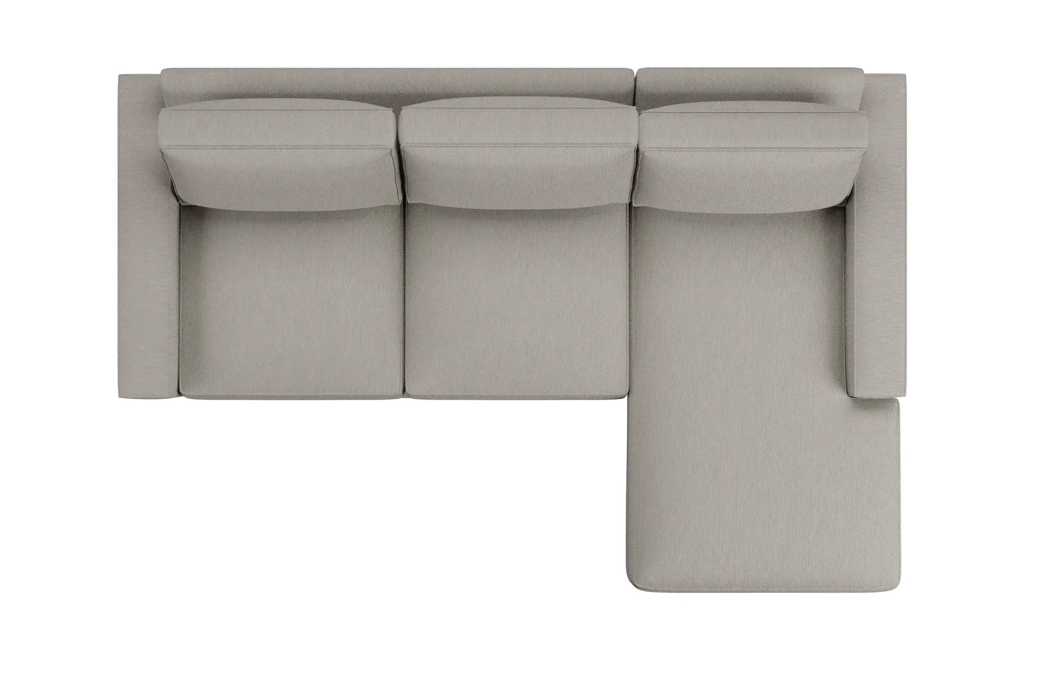 Edgewater Revenue Beige Right Chaise Sectional Edgewater Revenue Beige Right Chaise Sectional
