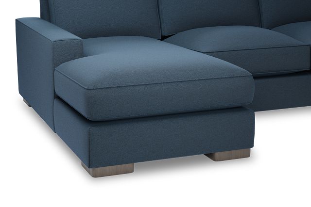 Edgewater Elite Blue Left Chaise Sectional