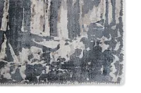 Aramac Gray Viscose 2x7 Runner