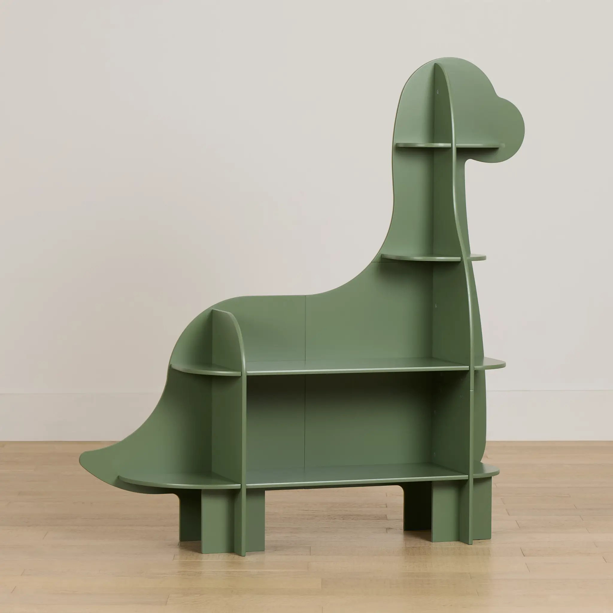Dinosaur Green Storage Bookcase Dinosaur Green Storage Bookcase