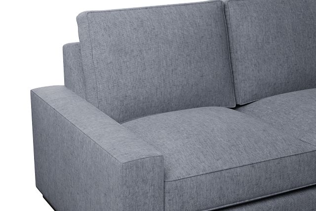 Edgewater Elevation Gray Right Chaise Sectional