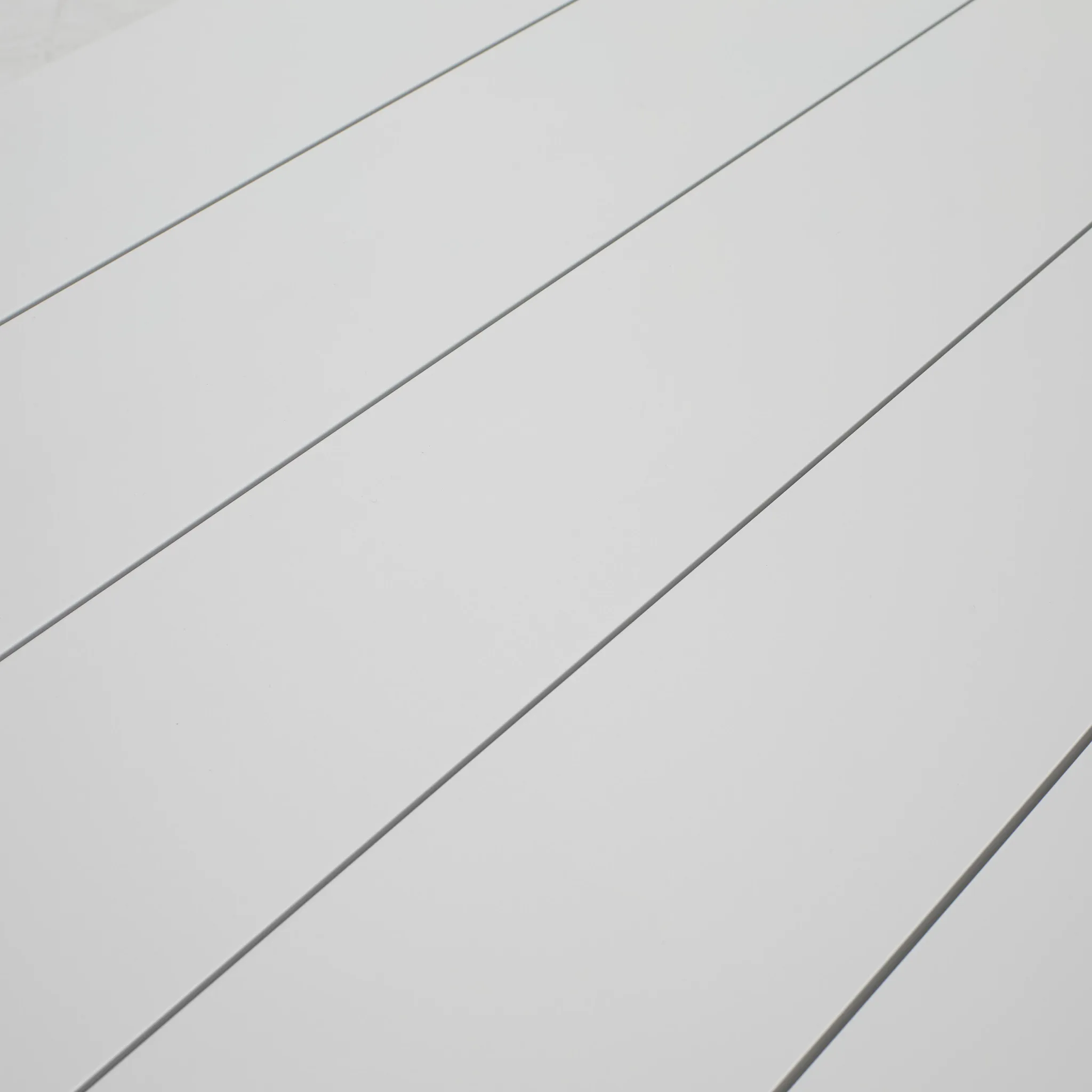 Linear White 87" Rectangular Table