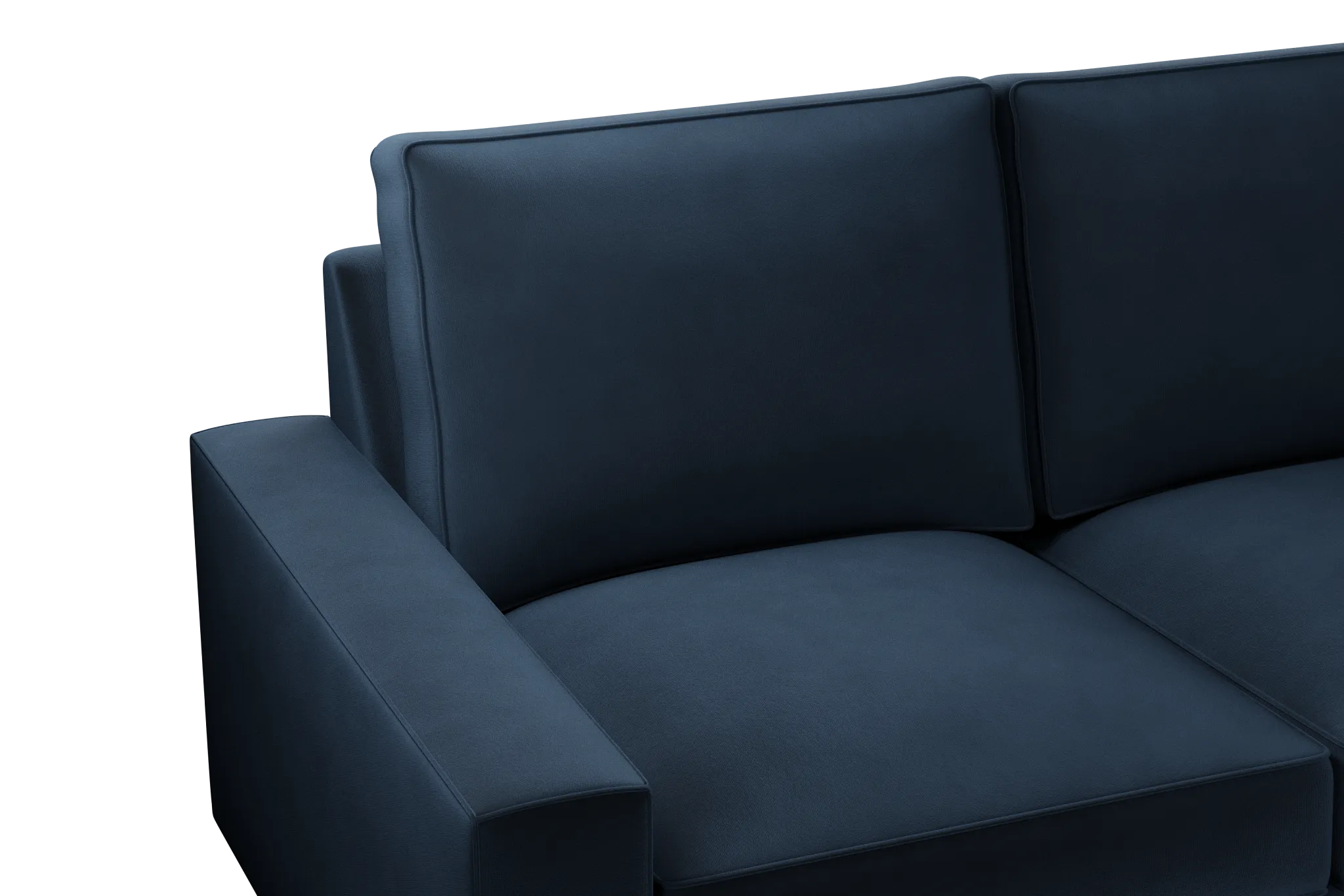 Edgewater Joya Dark Blue Small Two-arm Sectional