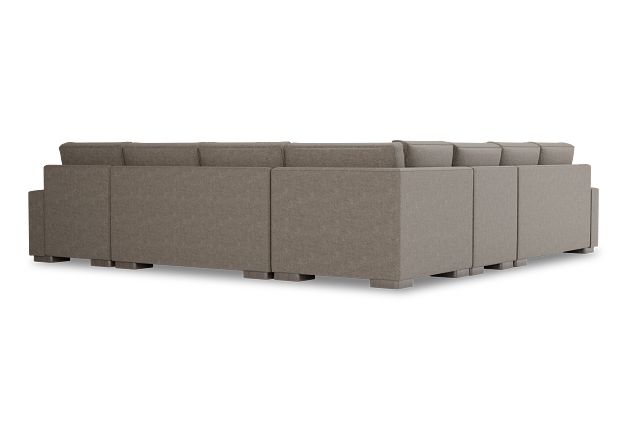 Edgewater Elite Brown Large Right Chaise Sectional
