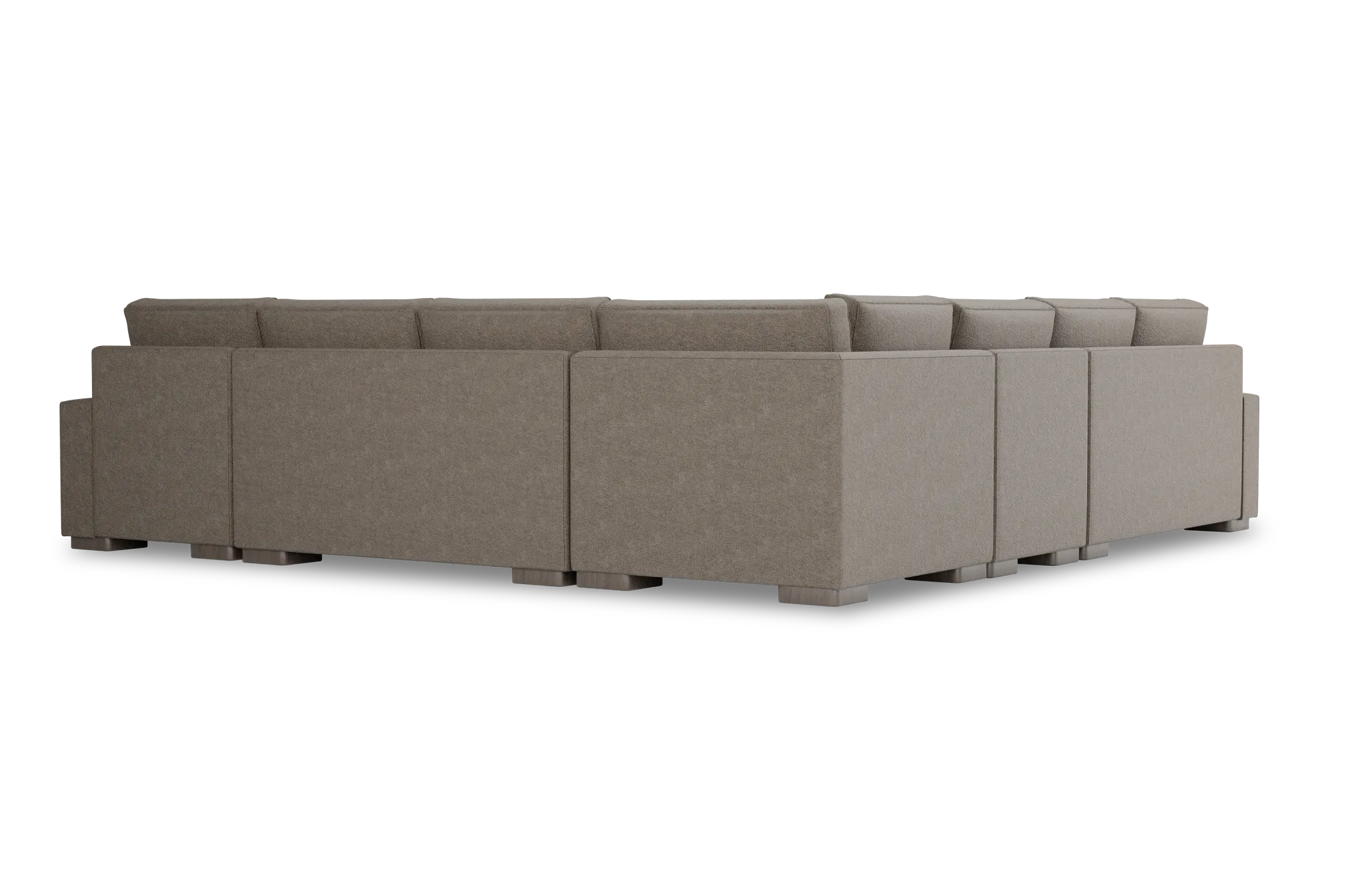 Edgewater Elite Brown Large Right Chaise Sectional