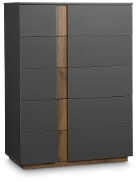 Brasilia Gray Drawer Chest