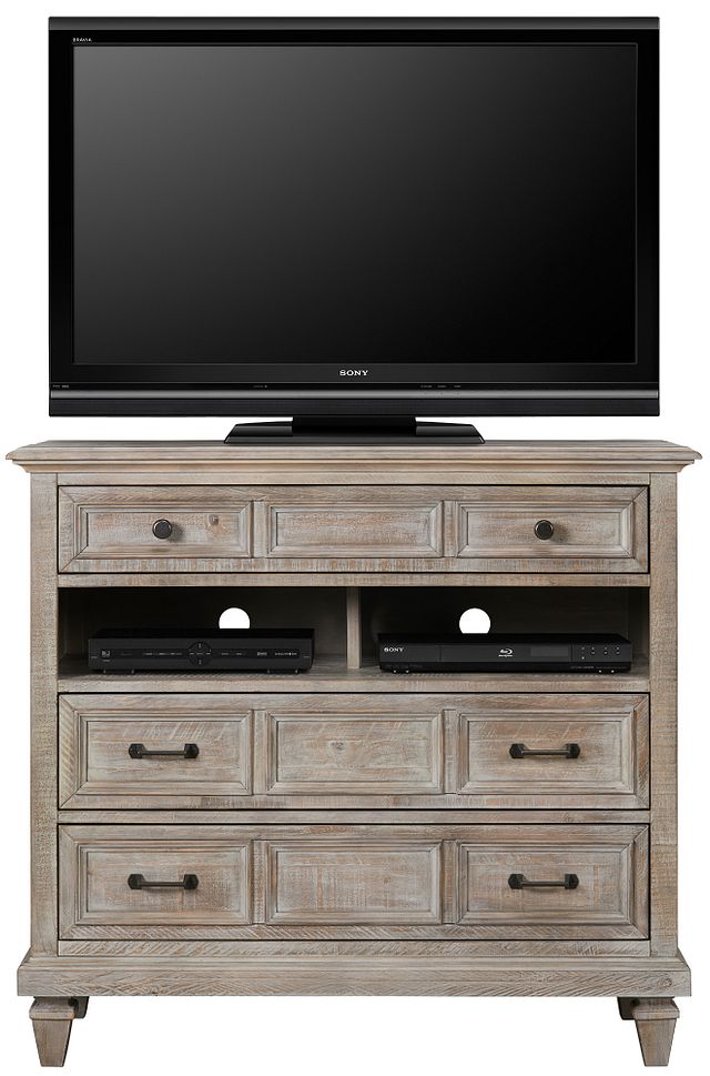 Sonoma Light Tone Media Chest