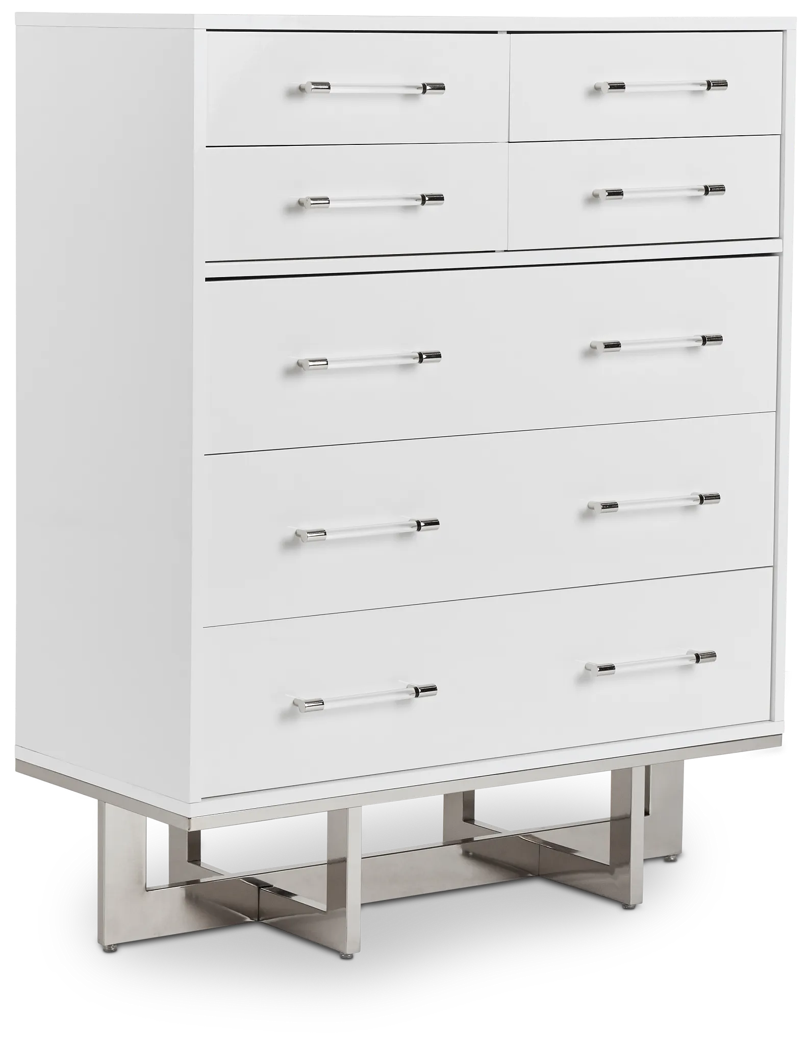 Cortina White Large Drawer Chest
