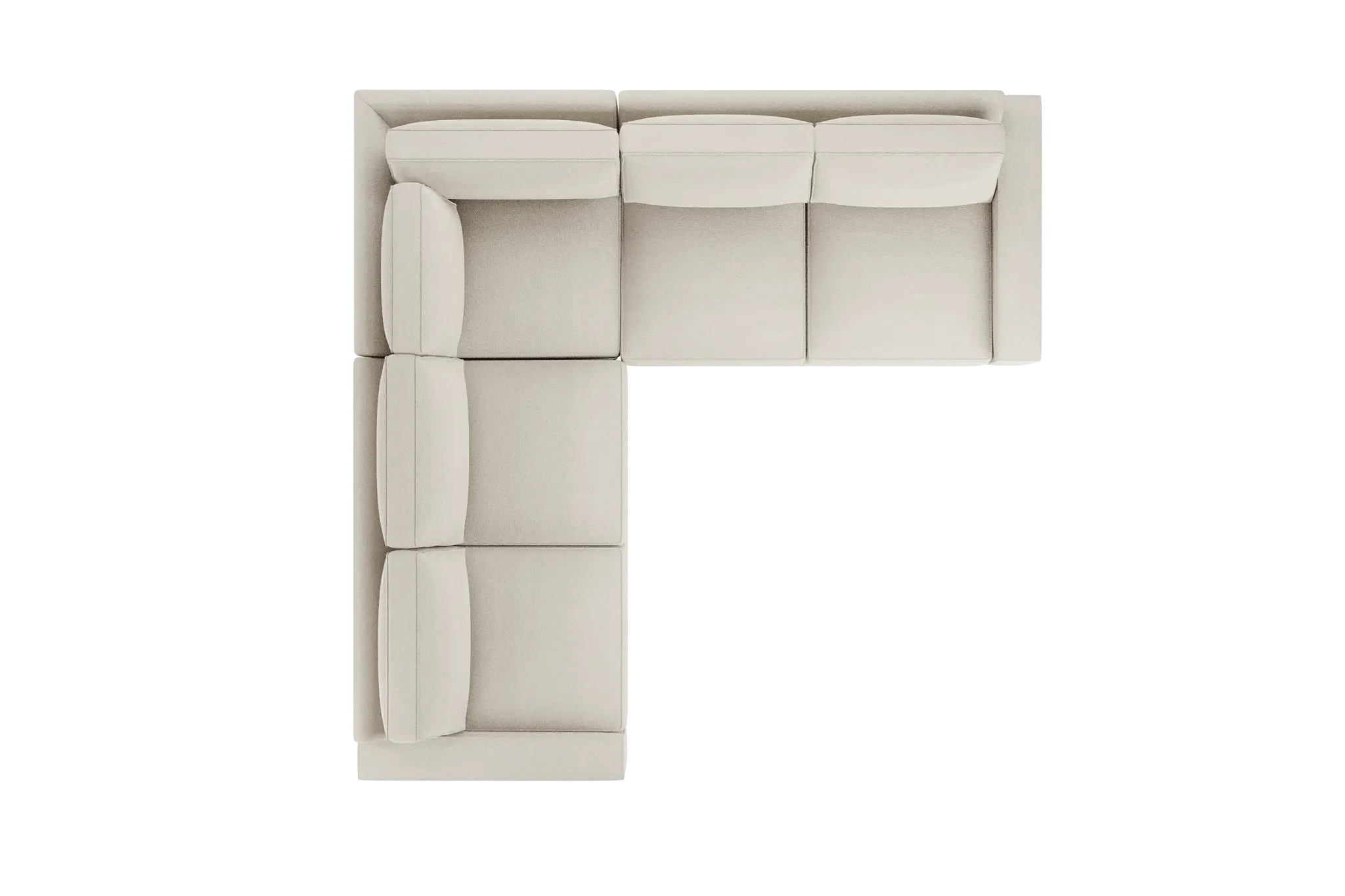 Edgewater Elite Ivory Small Two-arm Sectional Edgewater Elite Ivory Small Two-arm Sectional