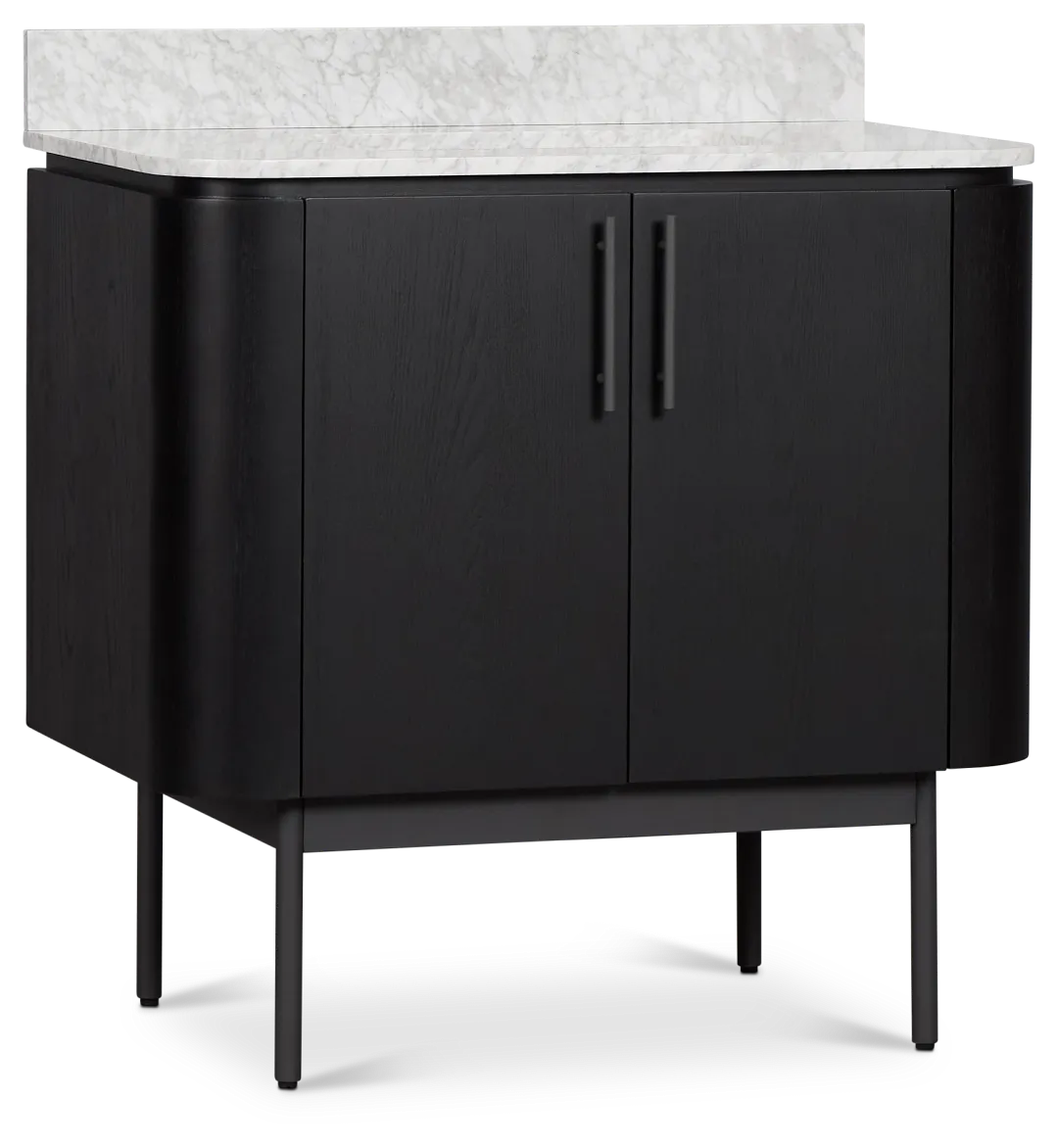 Nomad Black 36" Single Bathroom Vanity