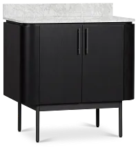 Nomad Black 36" Single Bathroom Vanity