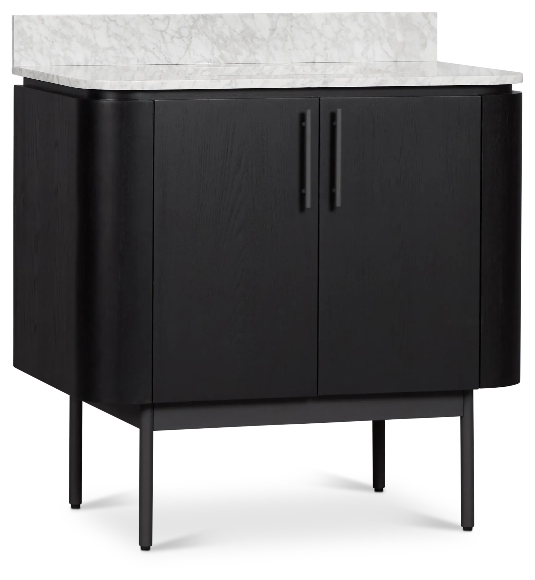 Nomad Black 36" Single Bathroom Vanity
